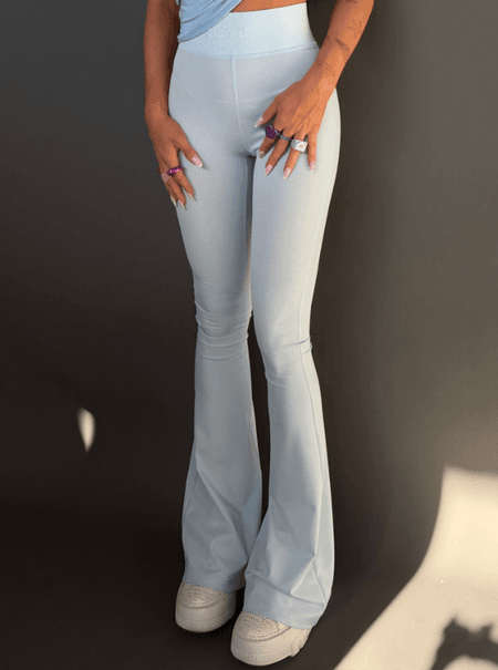 Legginsy BLESSED baby blue