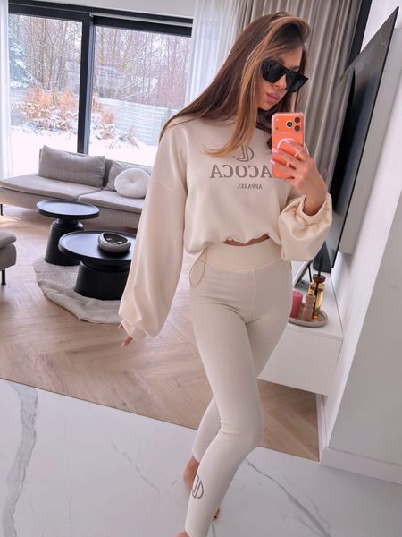 Komplet FLEX LA COCA beżowy