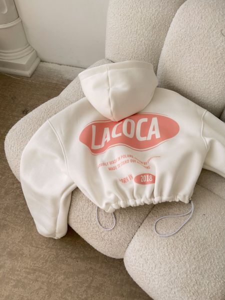 Bluza rozpinana zip COMFY FIT ZIP HOODIE La Coca dusty śmietana