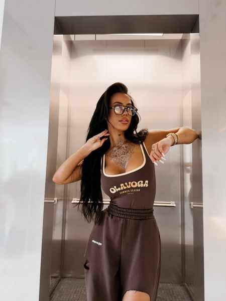 Body damskie VEXEN Ola Voga czekoladowe
