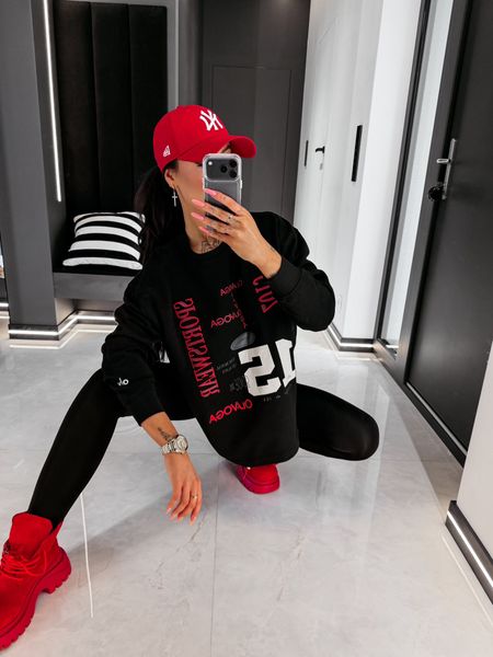 Bluza damska longsleeve ,,APARE” Ola Voga czarna