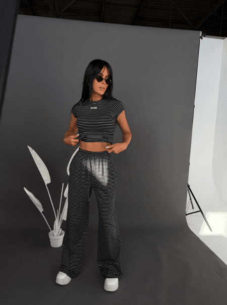 Komplet INSIDER czarny LA MANUEL