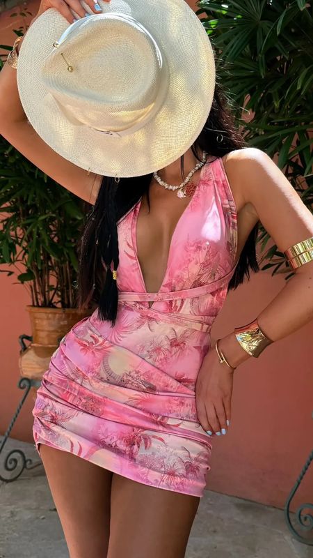 Zestaw monokini push up jednoczęściowy komplet i spódniczka La Milla soft pink