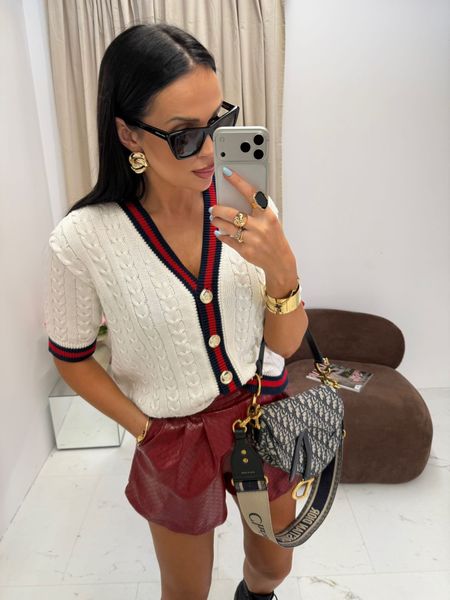 Sweterek gucci splot La Milla biały