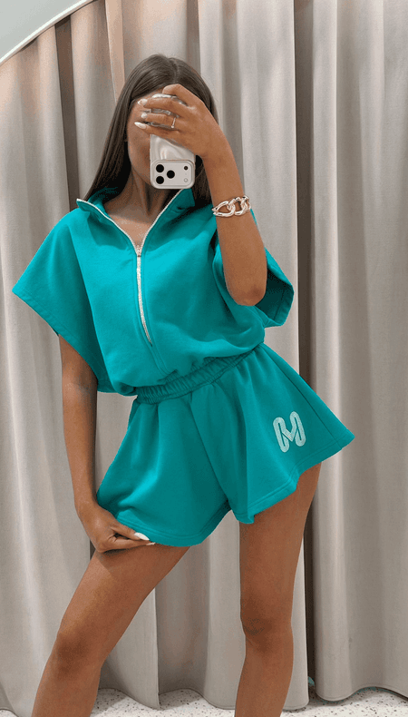 Kombinezon krótki TENNIS Mia Maison zielony PREORDER