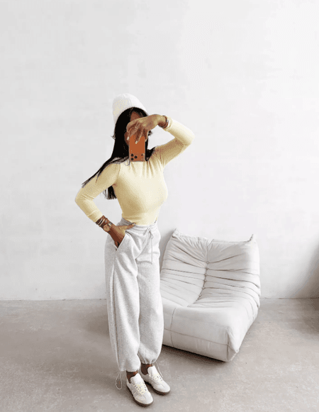 Bluzka damska dopasowana MIRIAM Ola Voga żółta yellow cytrynka