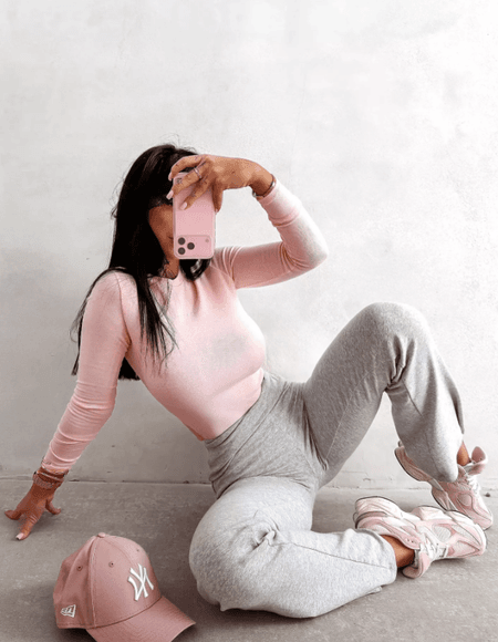 Bluzka damska dopasowana MIRIAM Ola Voga różowa pink