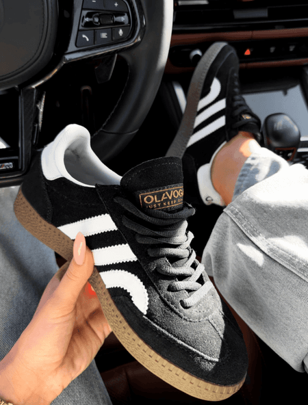 Buty damskie VOSHERY Ola Voga czarne zamszowe