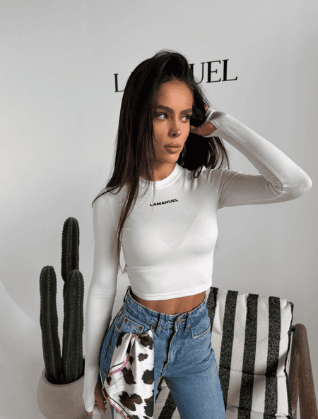 Top damski ARISA La Manuel ecru