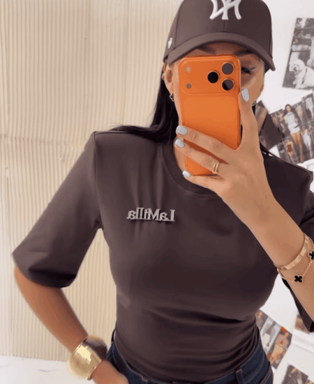 Broszka z cyrkoniami blink luxury La Milla srebrna